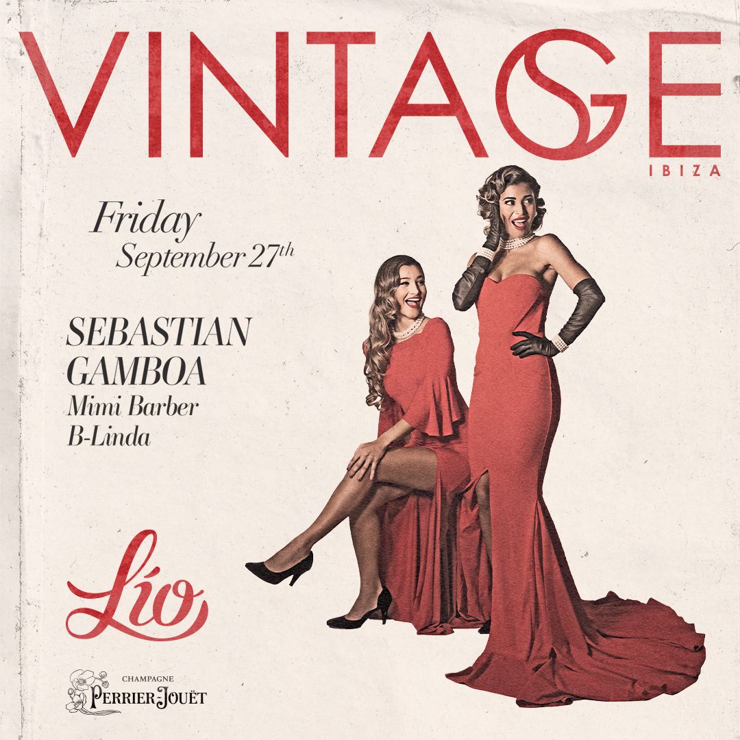 Vintage September 27 at Lío Ibiza