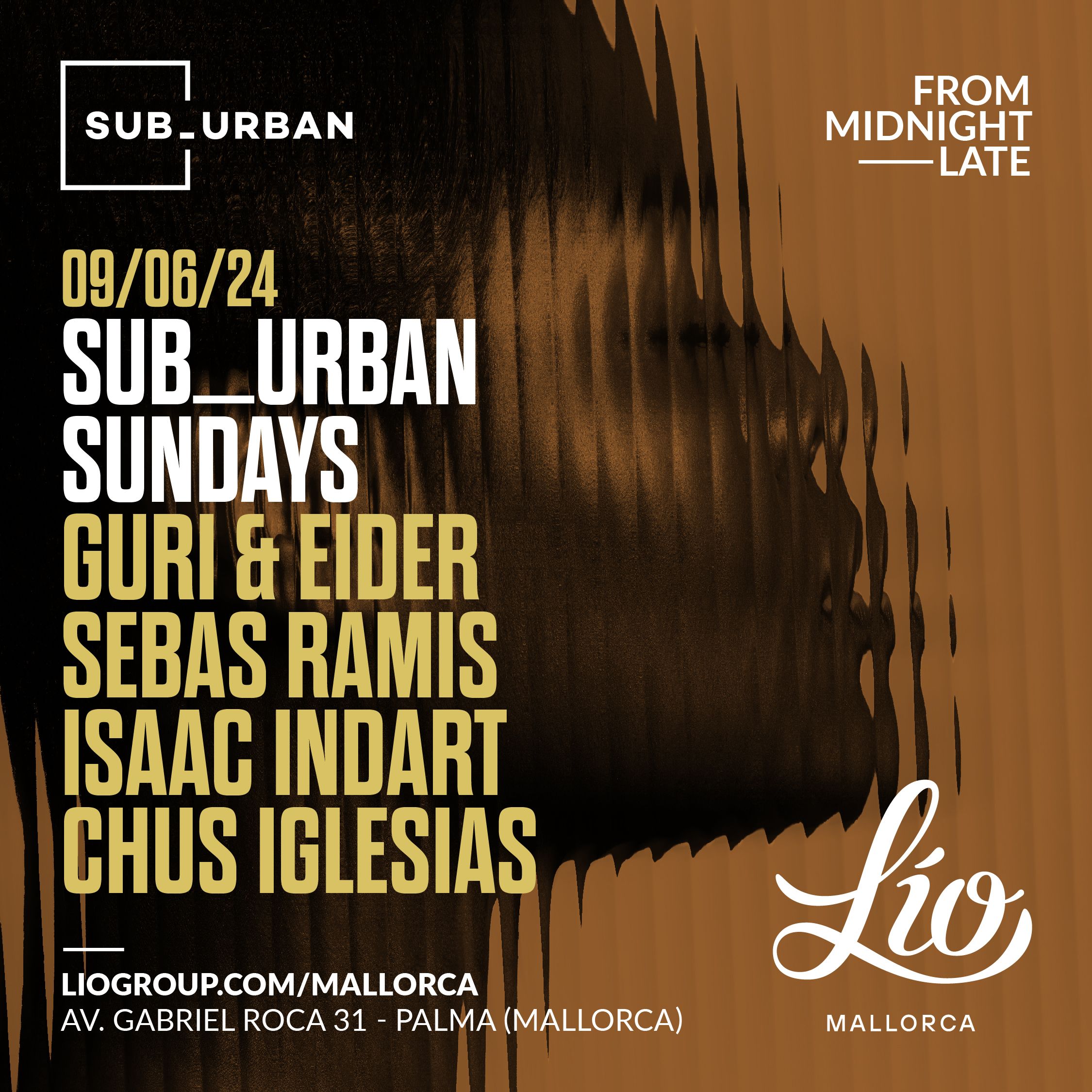 SUB_URBAN June 9 at Lío Mallorca