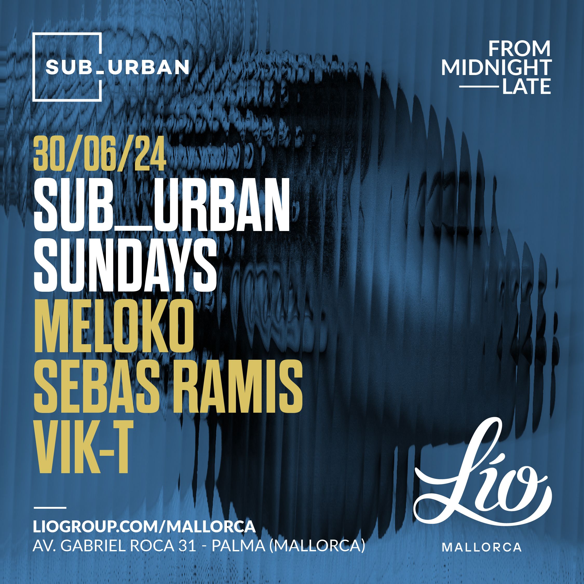 SUB_URBAN MUSIC event June 30 at Lío Mallorca