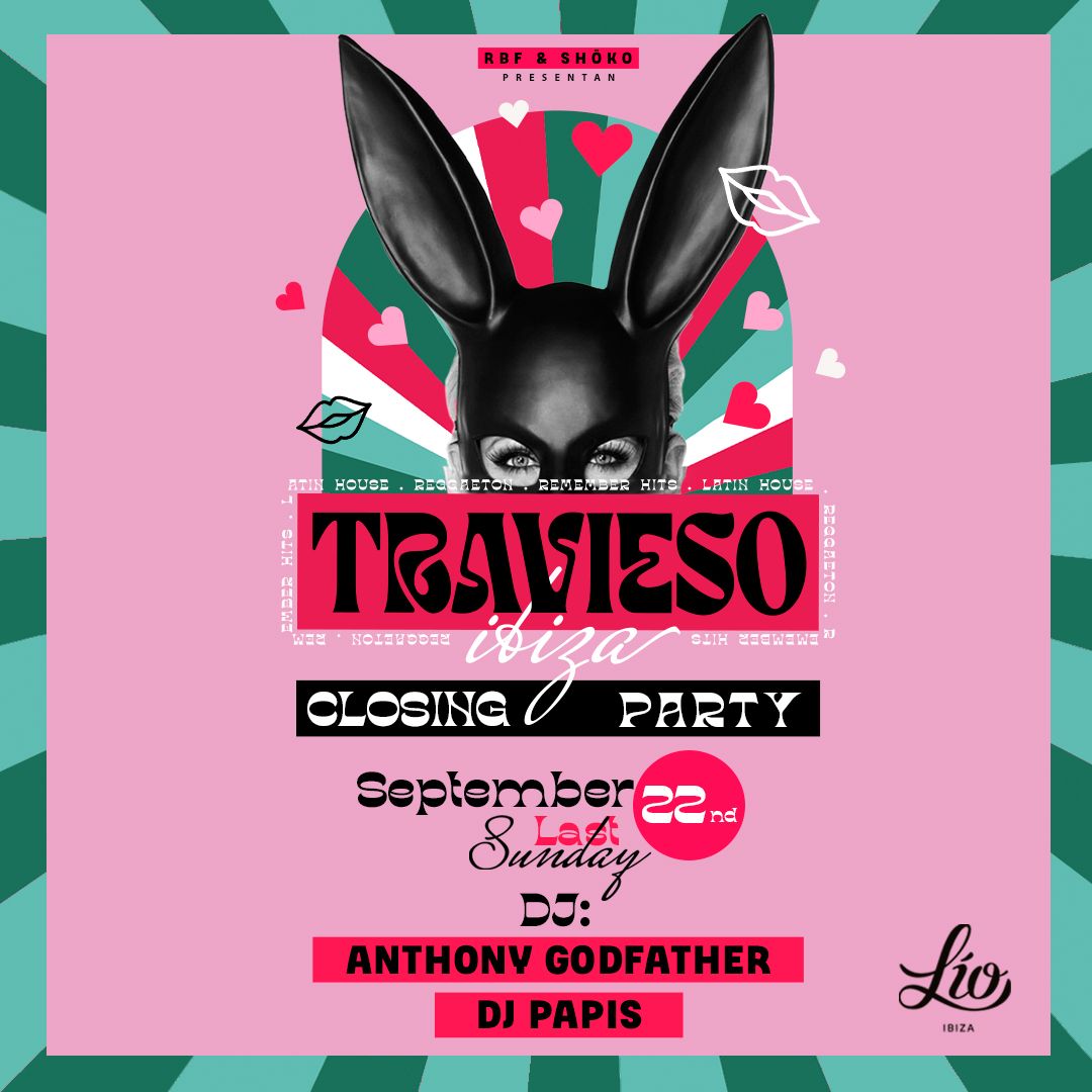 Travieso event September 22 at Lío Ibiza